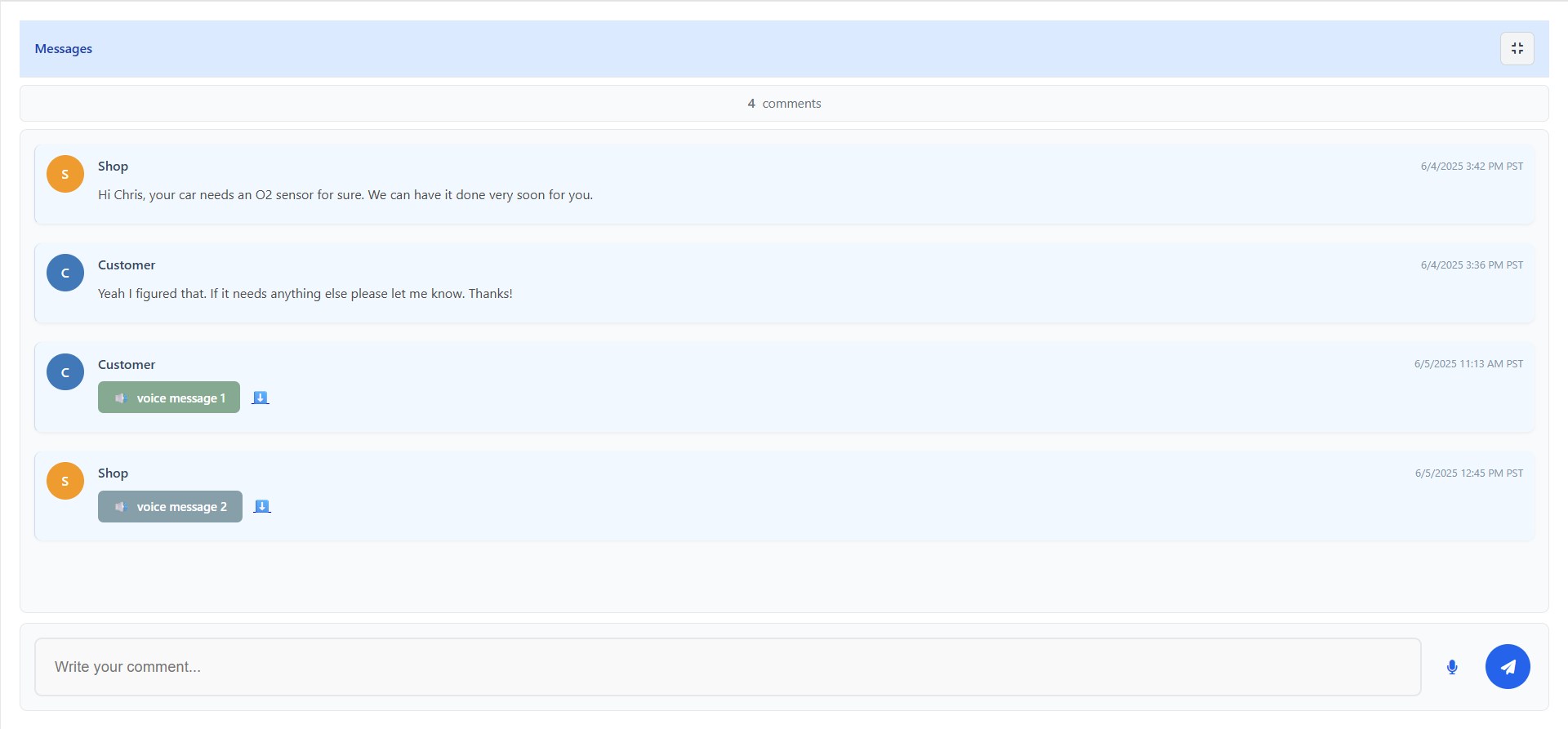 Live Communication Hub