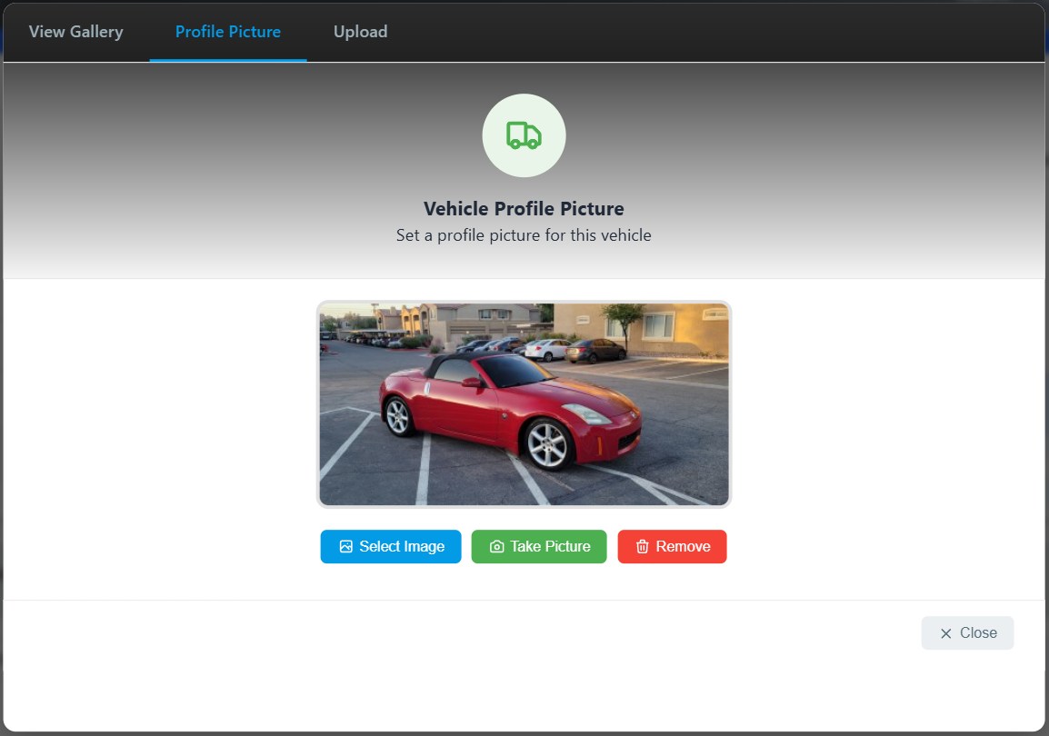 Vehicle Profile Setup